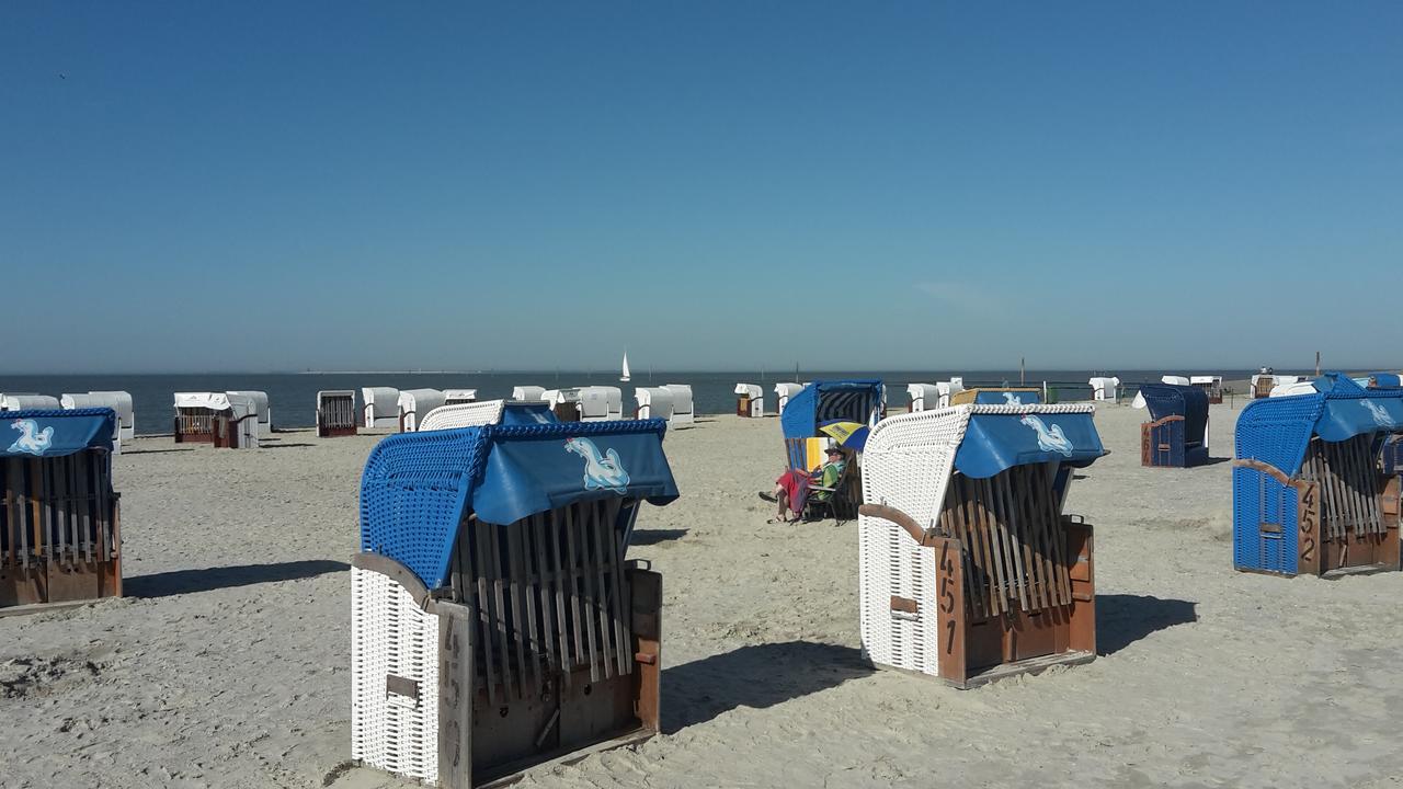 Yachthus - Direkt Am Meer Carolinensiel Eksteriør bilde